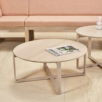 Table basse contemporaine / en hêtre / en...