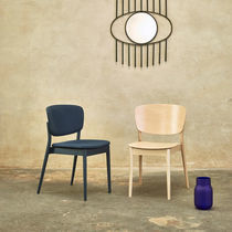 Chaise de salle à manger contemporaine /...