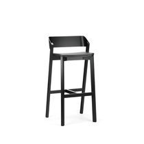 Chaise de bar contemporaine / en tissu /...