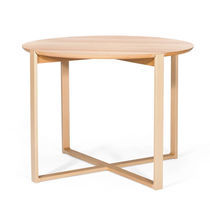 Table d'appoint contemporaine / en hêtre...