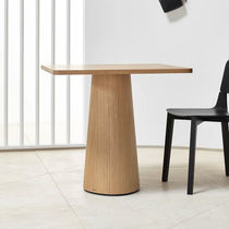Table bistrot contemporaine / en hêtre /...