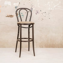 Chaise de bar classique / en cuir / en tissu...