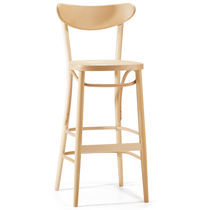 Chaise de bar contemporaine / en tissu /...