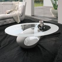 Table basse contemporaine / en marbre /...