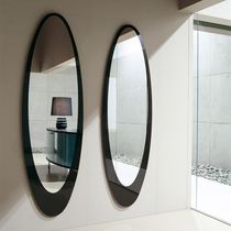 Miroir mural / contemporain / ovale / en...