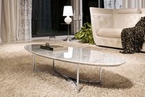 Table basse contemporaine / en marbre /...