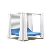 Gazebo en aluminium / toit en toile / pour...