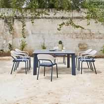 Table à manger contemporaine / en céramique...