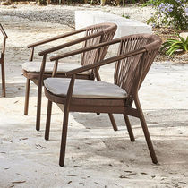 Fauteuil contemporain / en tissu / en aluminium...