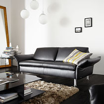 Canapé d'angle / contemporain / beige /...