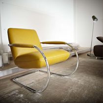 Fauteuil contemporain / en tissu / en cuir...