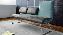 Banquette contemporaine / en tissu / en...