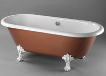 Baignoire ovale / sur pieds / en résine...