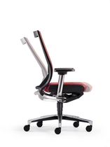 Fauteuil de bureau contemporain / en résille...