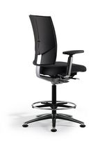 Chaise de bureau contemporaine / en tissu...
