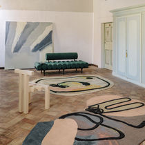 Tapis contemporain / à motif / en laine...