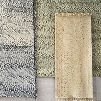 Tapis contemporain / à rayures / en laine...