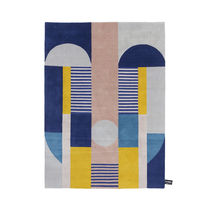 Tapis contemporain / à motif / en laine...