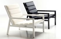 Fauteuil contemporain / en tissu / en bois...