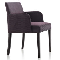Fauteuil contemporain / en tissu / bridge...