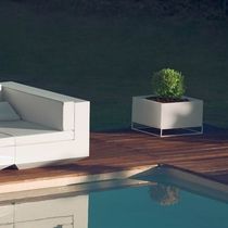Jardinière en polyéthylène / carrée / lumineuse...