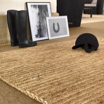 Tapis contemporain / uni / en fibre d'abaca...