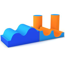 Module en mousse pour parcours de jeux