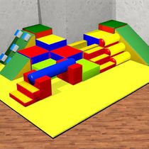 Parcours de motricité en mousse