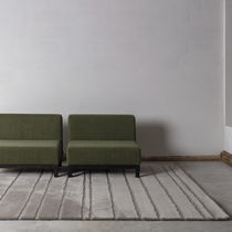 Tapis contemporain / à rayures / en laine...