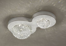 Plafonnier contemporain / en cristal / en...