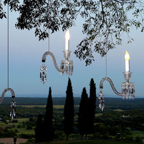 Suspension / en cristal / contemporaine...