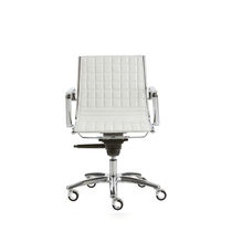 Chaise de bureau contemporaine / en cuir...
