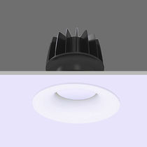 Downlight encastré / à LED / rond / aluminium