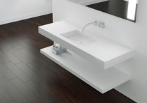 Vasque suspendue / en Solid Surface / avec...