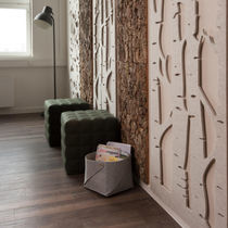Pouf contemporain / en tissu / en mousse...