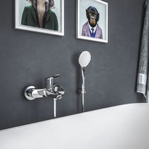 Mitigeur pour baignoire / mural / en métal...