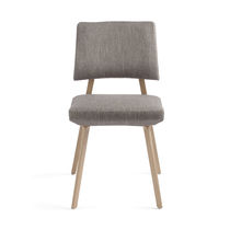 Chaise contemporaine / en tissu / en chêne...