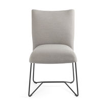 Chaise contemporaine / en tissu / en cuir...
