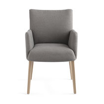 Chaise contemporaine / en tissu / en chêne...