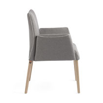 Chaise contemporaine / en tissu / en chêne...
