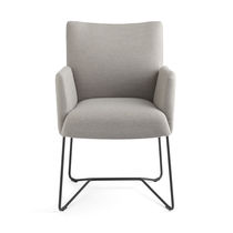 Chaise contemporaine / en tissu / en cuir...