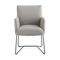 Chaise contemporaine / en tissu / en cuir...