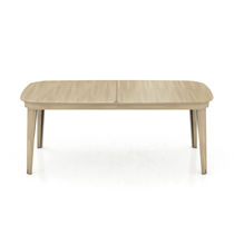 Table à manger contemporaine / en bois massif...