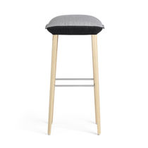 Tabouret de bar contemporain / en bois /...