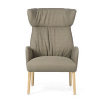 Fauteuil contemporain / en tissu / avec...