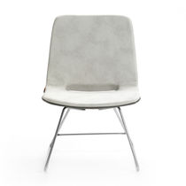 Fauteuil contemporain / en tissu / en cuir...