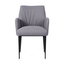 Fauteuil contemporain / en métal / en tissu...