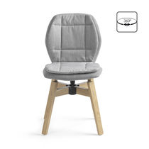 Chaise contemporaine / pivotante / tapissée...