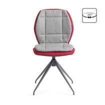Chaise contemporaine / pivotante / tapissée...