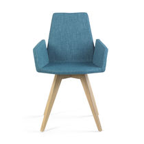 Chaise contemporaine / en tissu / en cuir...